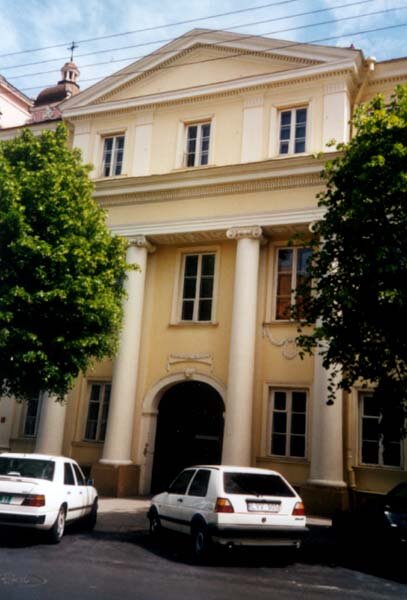 Maison où Jomini habita à Vilnius