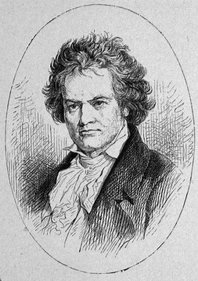 Ludwig van Beethoven (1770 - 1827) - Avec l'autorisation de Marcus Kaar (http://portrait.kaar.at/)