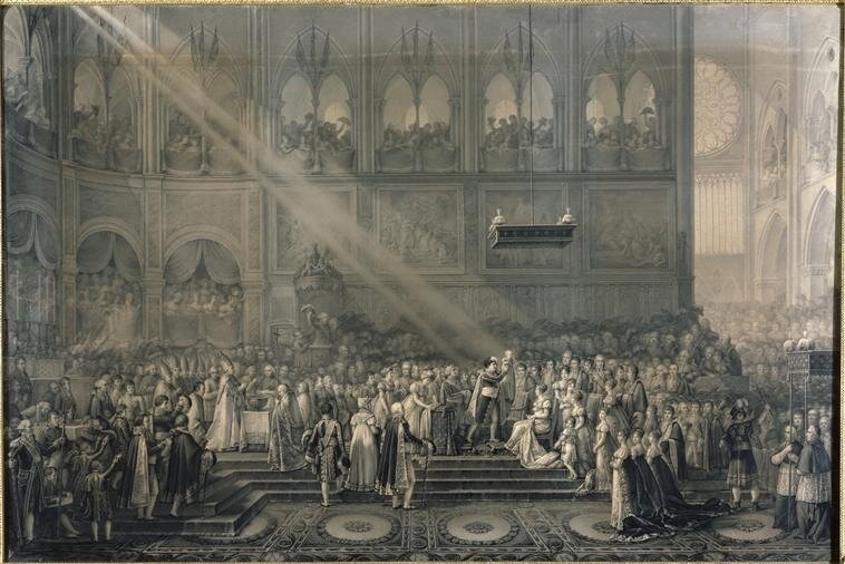 Le baptême du roi de Rome (Innocent-Louis Goubaud)