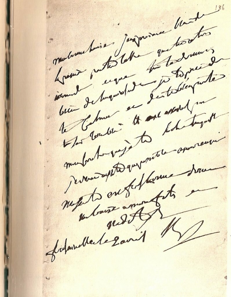 Lettre de Napoléon du 2 avril 1814