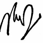 Signature datée du 26 octobre 1806, à Postdam