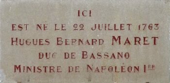 Plaque commémorative à Dijon