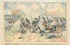 La bataille d'Auerstaedt - Les carrés de Davout repoussent les charges de la cavalerie prussienne.