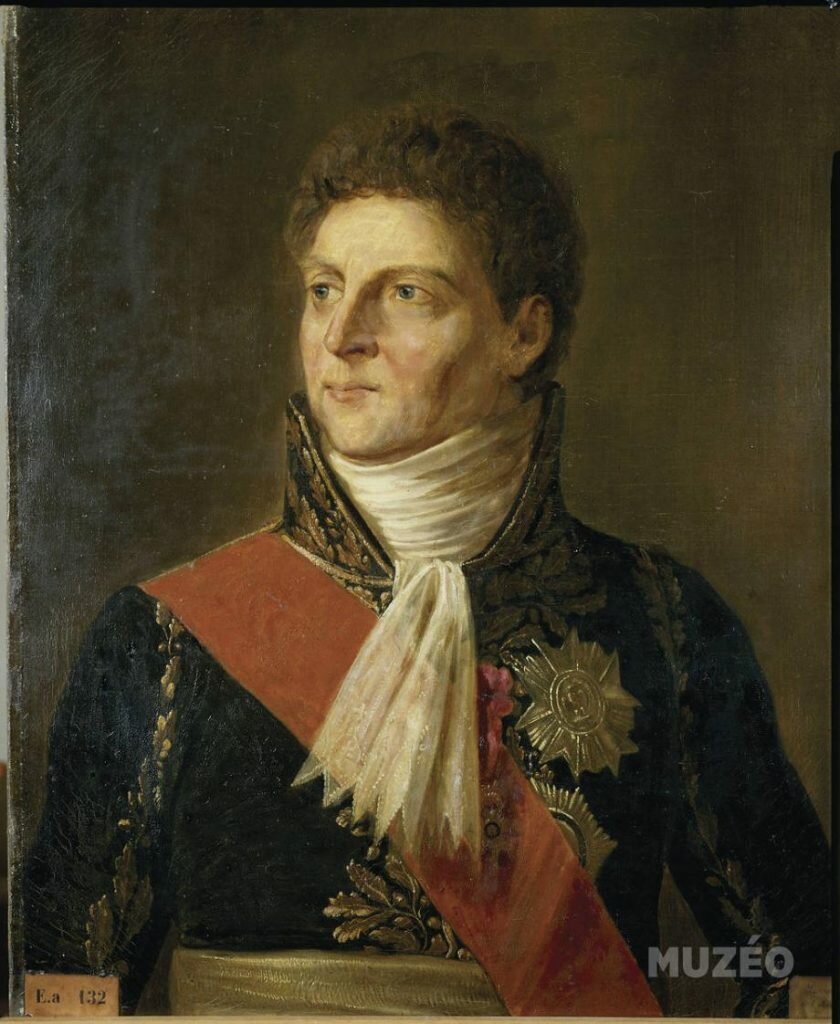 Le maréchal Berthier, prince de Neuchâtel et de Wagram (1753-1815) portrait de Chatillon Auguste de, d'après Pajou Augustin - Muzeo
