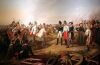 Radetzky apportant la nouvellle de la victoire de Leipzig (Krafft)
