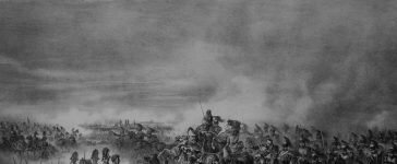 Charge de cuirassiers francais