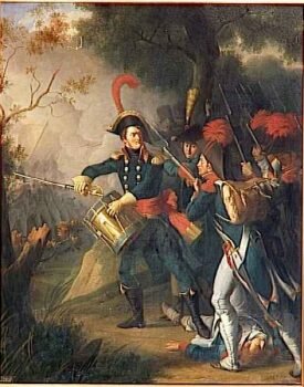 Duhesme à la bataille de Diersheim