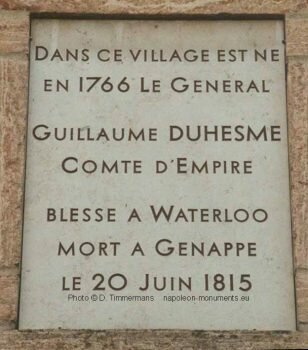 Plaque commémorative) Photo D. Timmermanns)
